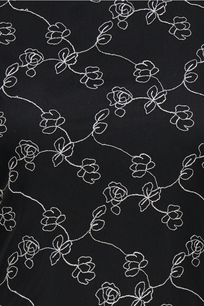 Jacqueline de Yong zwarte dames top | Close up