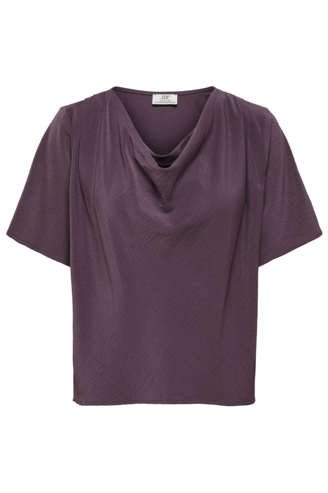 Jacqueline de Yong paarse dames top | Vooraanzicht