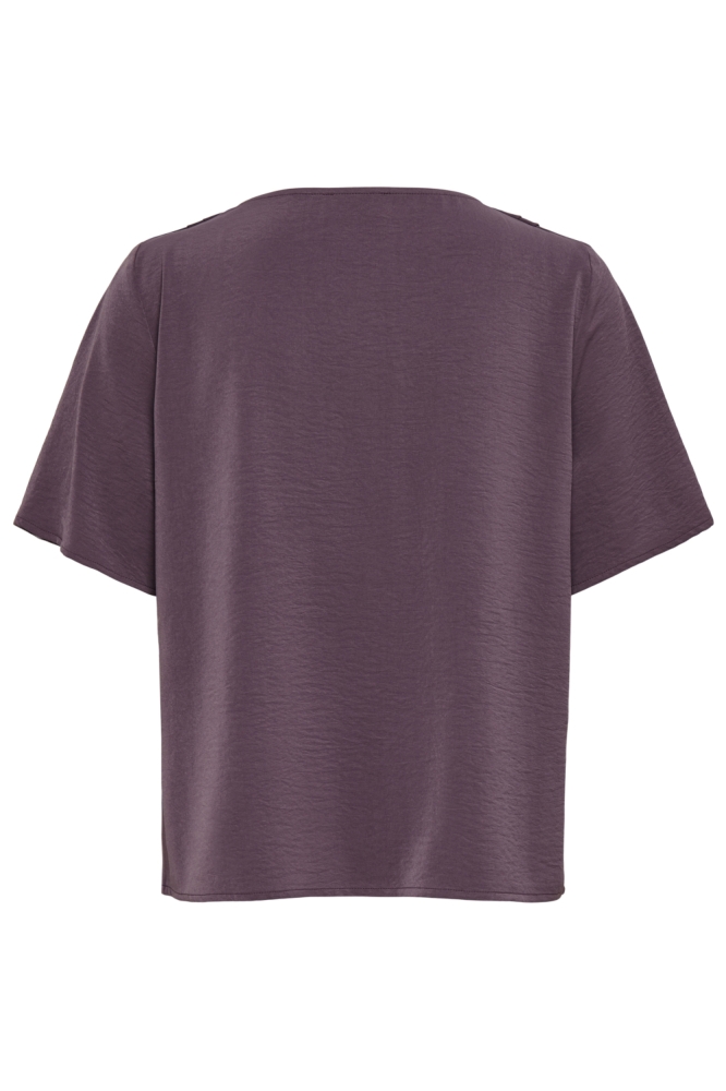Jacqueline de Yong paarse dames top | Achteraanzicht