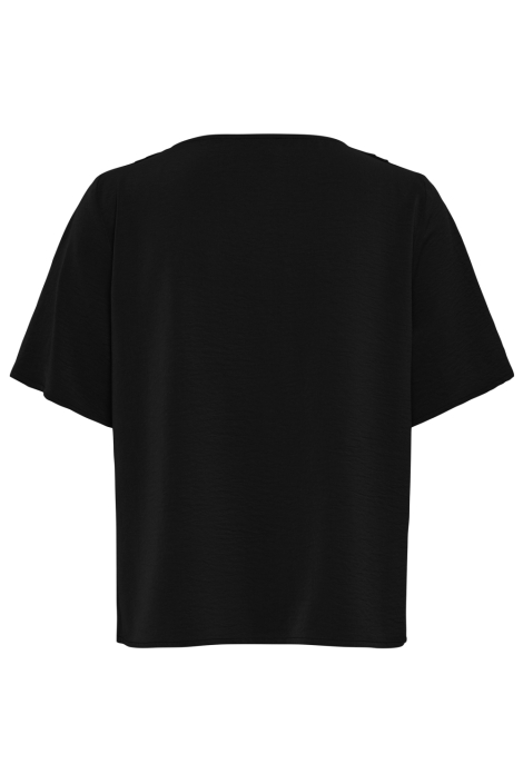 Jacqueline de Yong zwarte dames t-shirt | Achteraanzicht