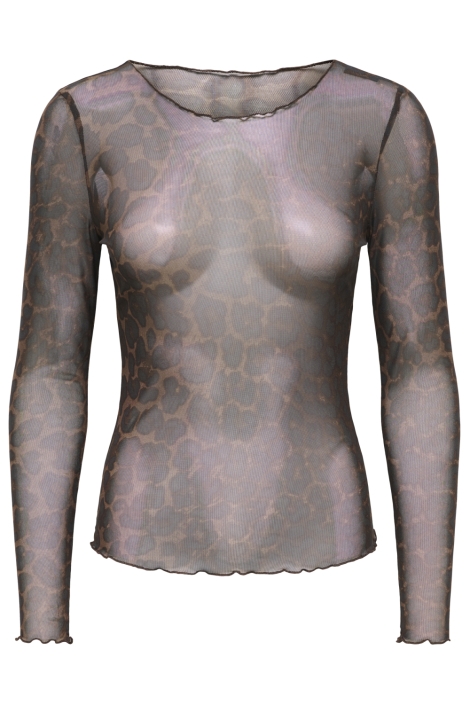 Jacqueline de Yong bruine dames top | Vooraanzicht
