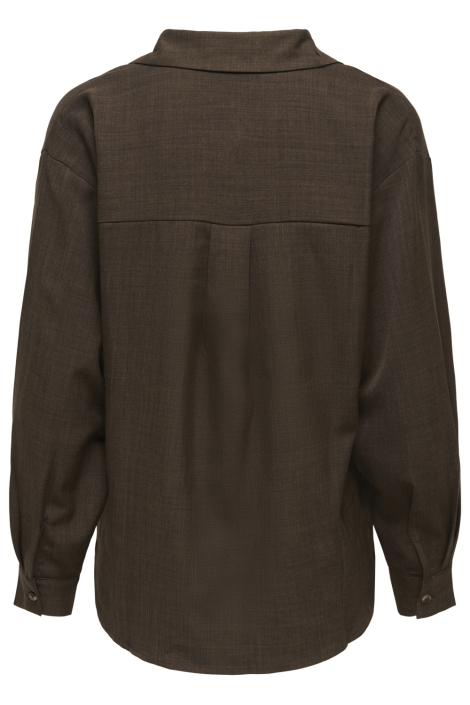 Jacqueline de Yong bruine dames blouse | Achteraanzicht
