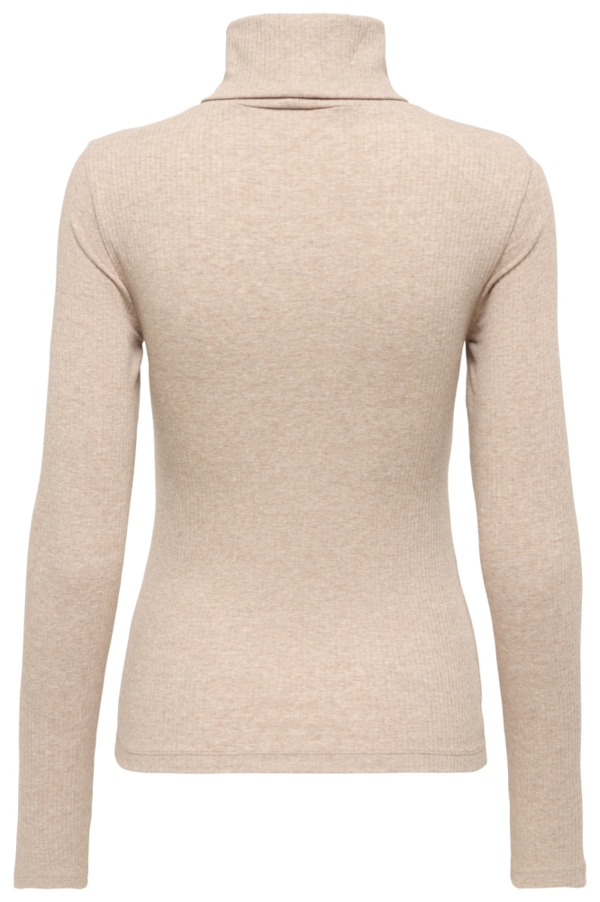 Jacqueline de Yong beige dames top | Achteraanzicht
