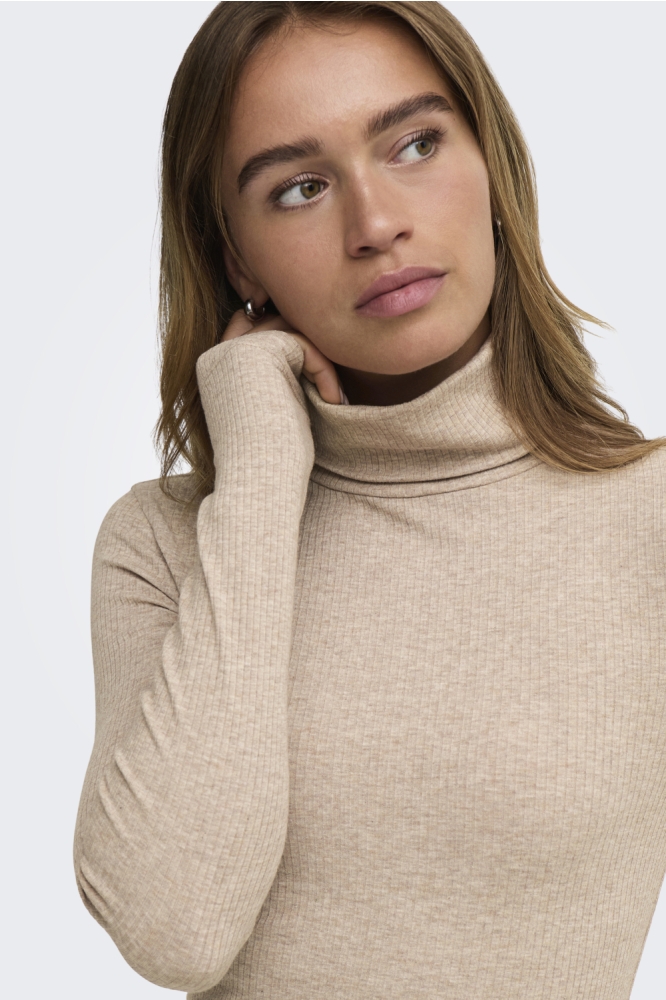 Jacqueline de Yong beige dames top | Close up