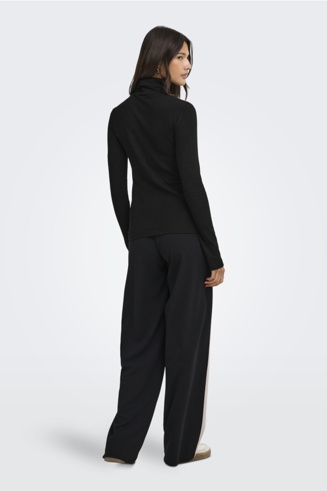 Jacqueline de Yong zwarte dames top | Model