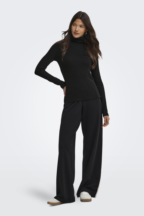 Jacqueline de Yong zwarte dames top | Model