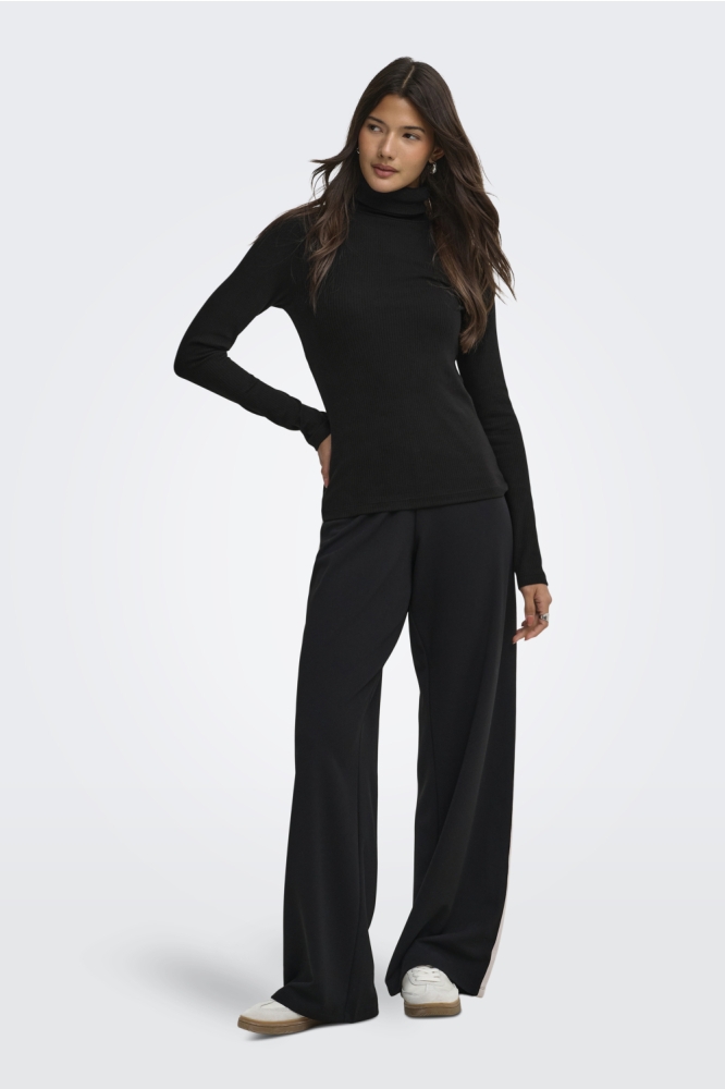 Jacqueline de Yong zwarte dames top | Model