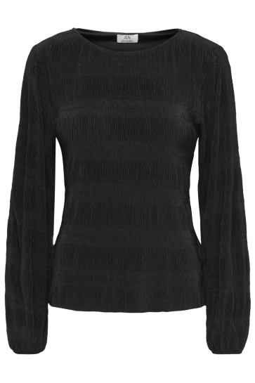 Jacqueline de Yong Top JDYHATTI L/S SMOCK TOP JRS 15380245 BLACK