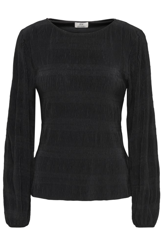 Jacqueline de Yong zwarte dames top | Vooraanzicht