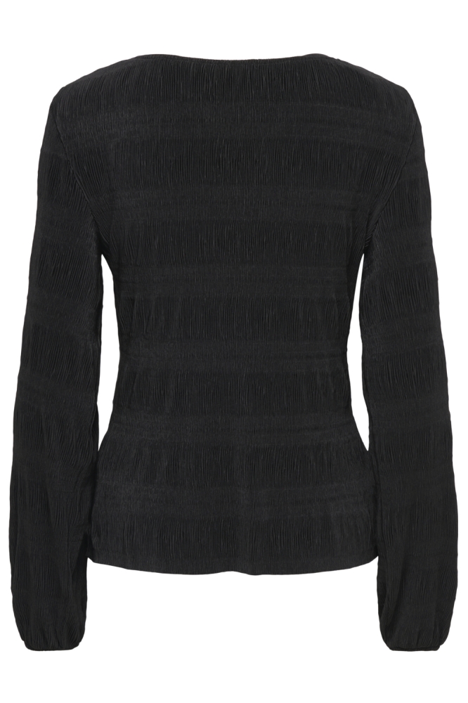 Jacqueline de Yong zwarte dames top | Achteraanzicht