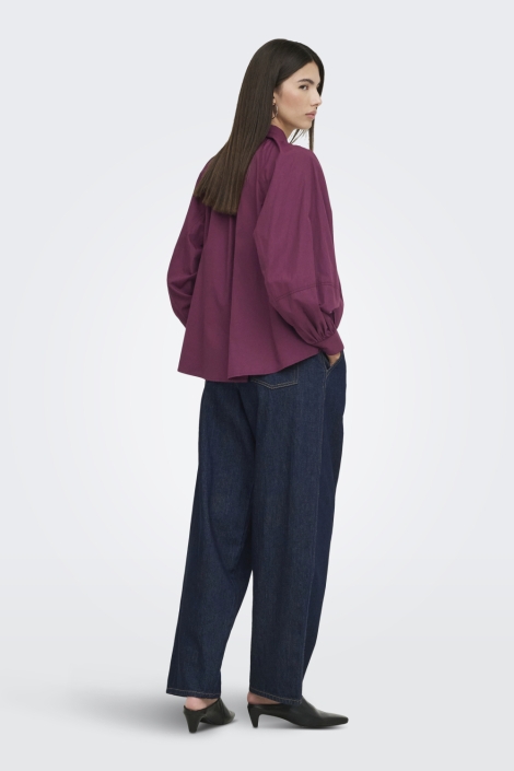 Only bordeaux dames blouse | Model