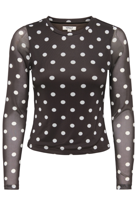 Only bruine dames top | Vooraanzicht