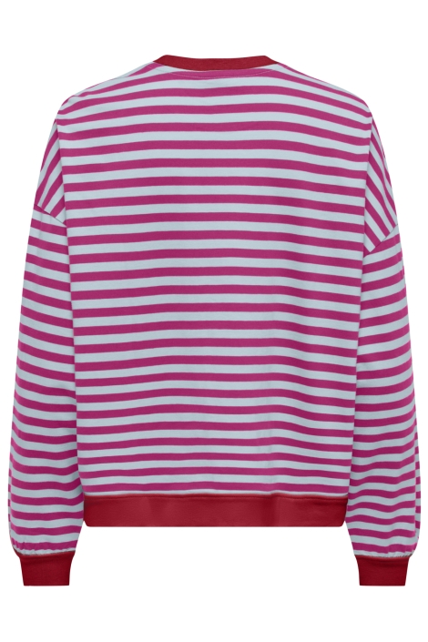 Only roze dames t-shirt | Achteraanzicht
