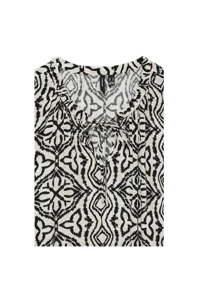 Vero Moda ecru dames t-shirt | Close up