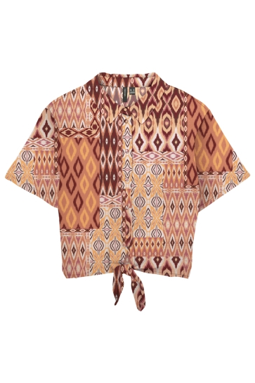 Vero Moda vmmenny tie ss shirt wvn boo Multi color