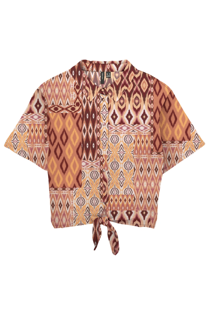 Vero Moda multi color dames blouse | Vooraanzicht