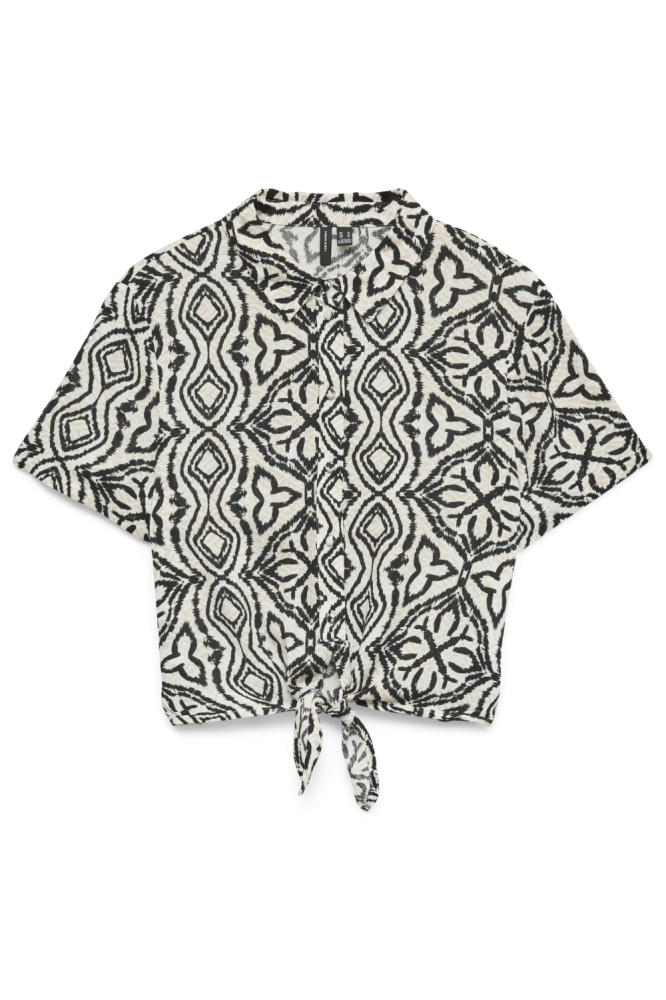 Vero Moda beige dames blouse | Vooraanzicht