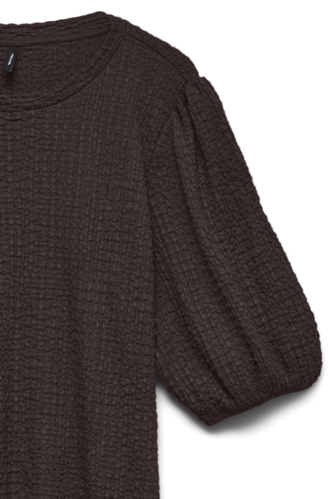 Vero Moda bruine dames t-shirt | Close up