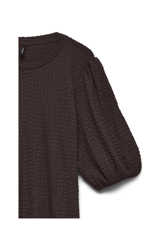 Vero Moda bruine dames t-shirt | Close up