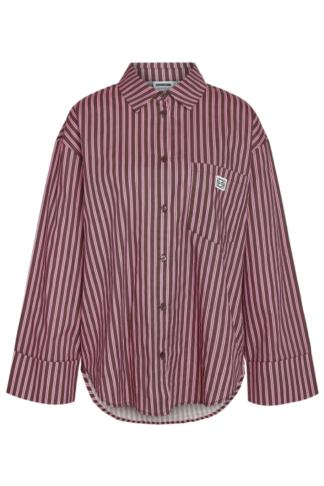 Noisy may bordeaux dames blouse | Vooraanzicht