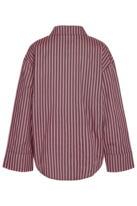 Noisy may bordeaux dames blouse | Achteraanzicht