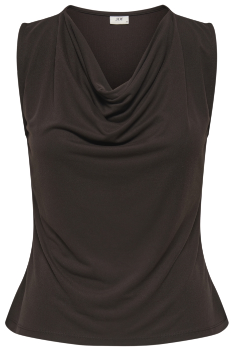 Jacqueline de Yong bruine dames top | Vooraanzicht