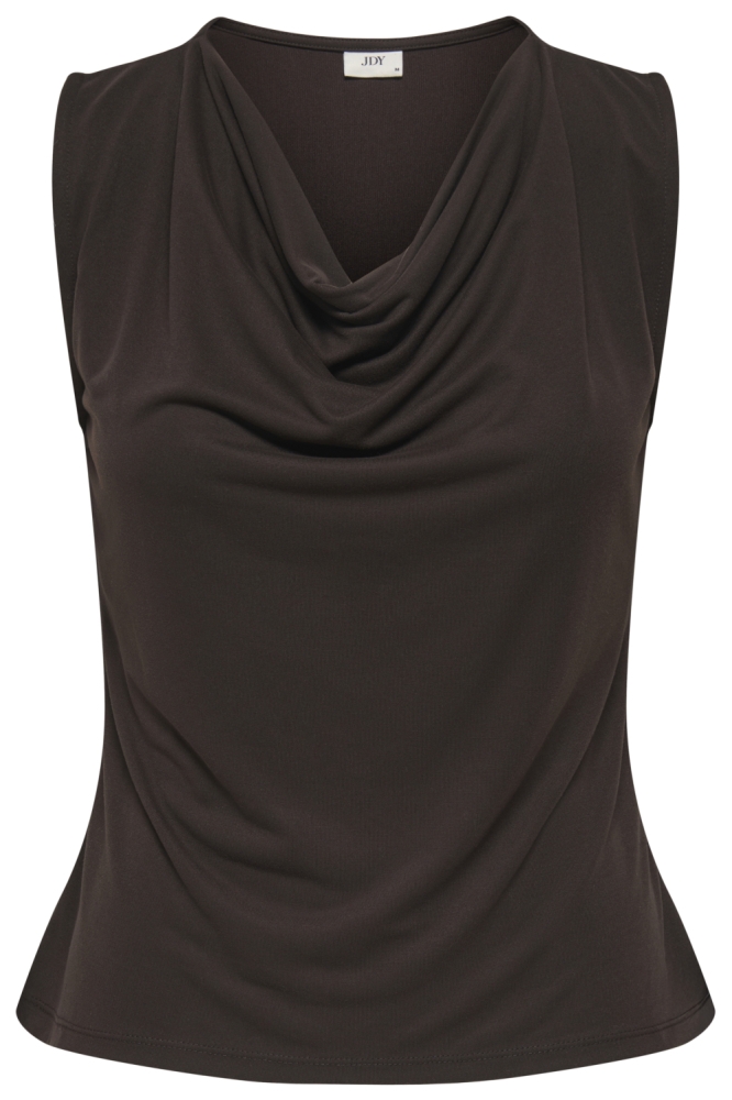 Jacqueline de Yong bruine dames top | Vooraanzicht