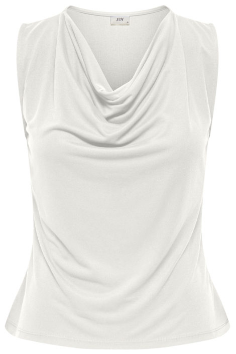 Jacqueline de Yong ecru dames top | Vooraanzicht