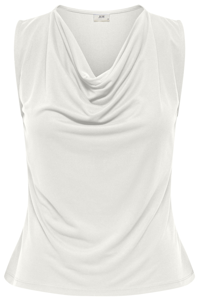 Jacqueline de Yong ecru dames top | Vooraanzicht