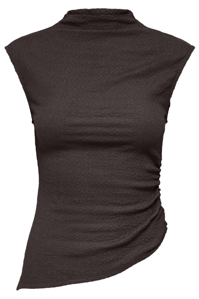 Jacqueline de Yong bruine dames top | Vooraanzicht