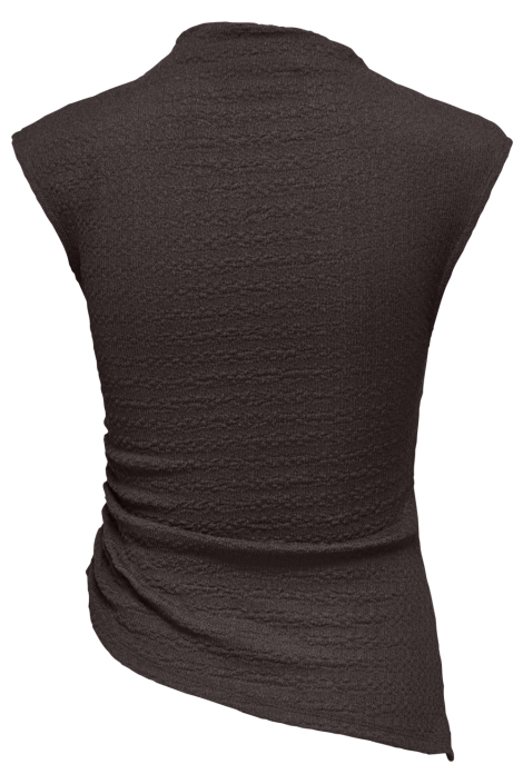 Jacqueline de Yong bruine dames top | Achteraanzicht