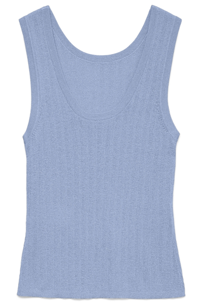 Vero Moda blauwe dames top | Vooraanzicht