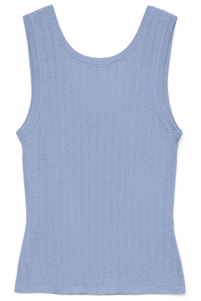 Vero Moda blauwe dames top | Achteraanzicht