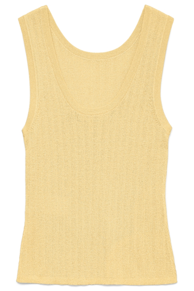 Vero Moda gele dames top | Vooraanzicht