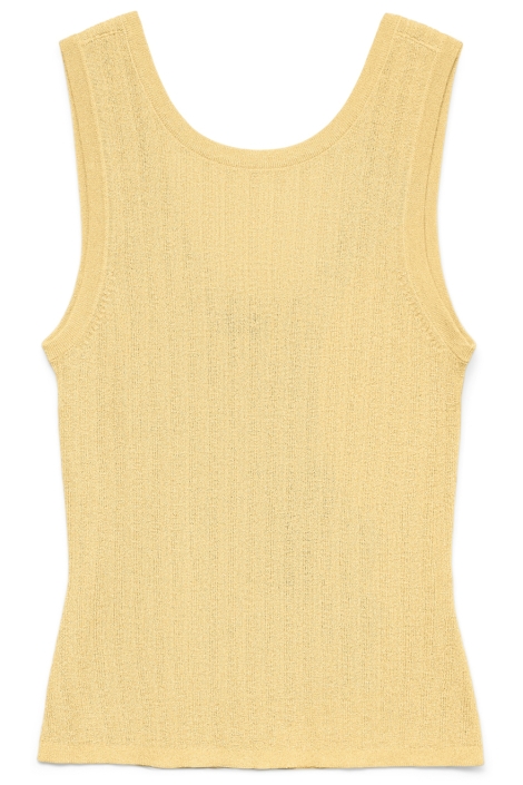 Vero Moda gele dames top | Achteraanzicht