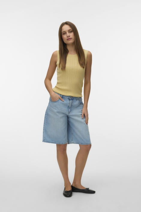 Vero Moda gele dames top | Model