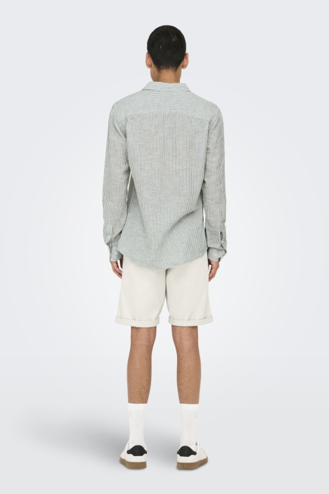 Only & Sons groene heren overhemd | Model