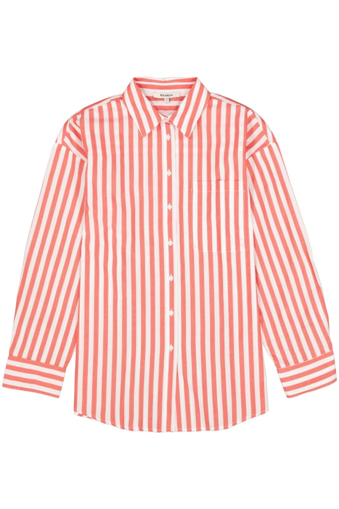 Garcia witte dames blouse | Vooraanzicht