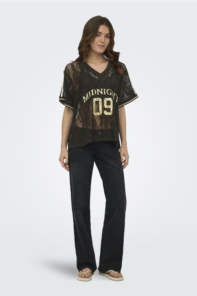 Only bruine dames t-shirt | Model