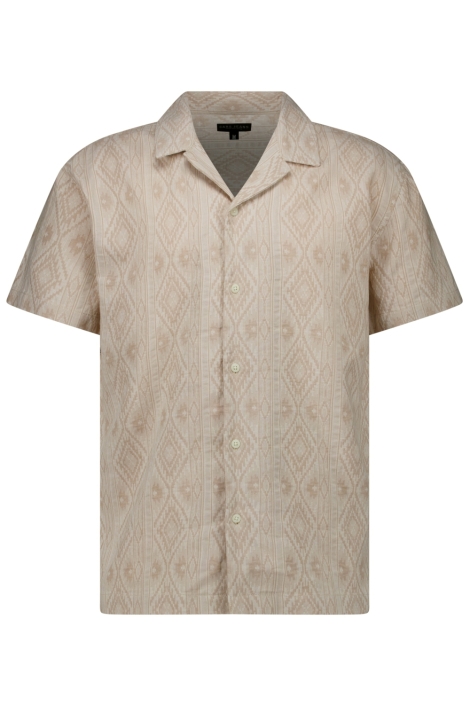 Cars zand heren overhemd | Vooraanzicht