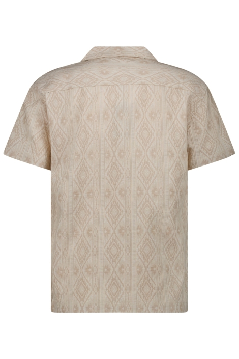 Cars zand heren overhemd | Achteraanzicht