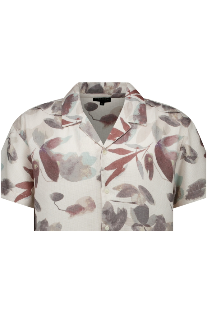 Cars witte heren overhemd | Close up