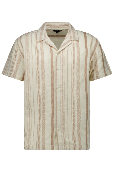 Cars zand heren overhemd | Vooraanzicht