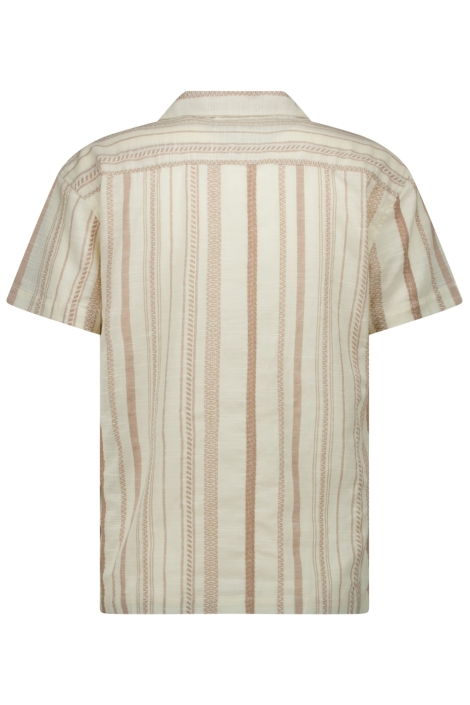 Cars zand heren overhemd | Achteraanzicht