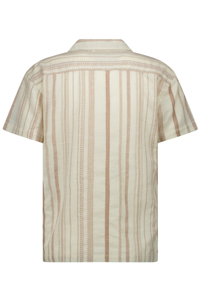 Cars zand heren overhemd | Achteraanzicht