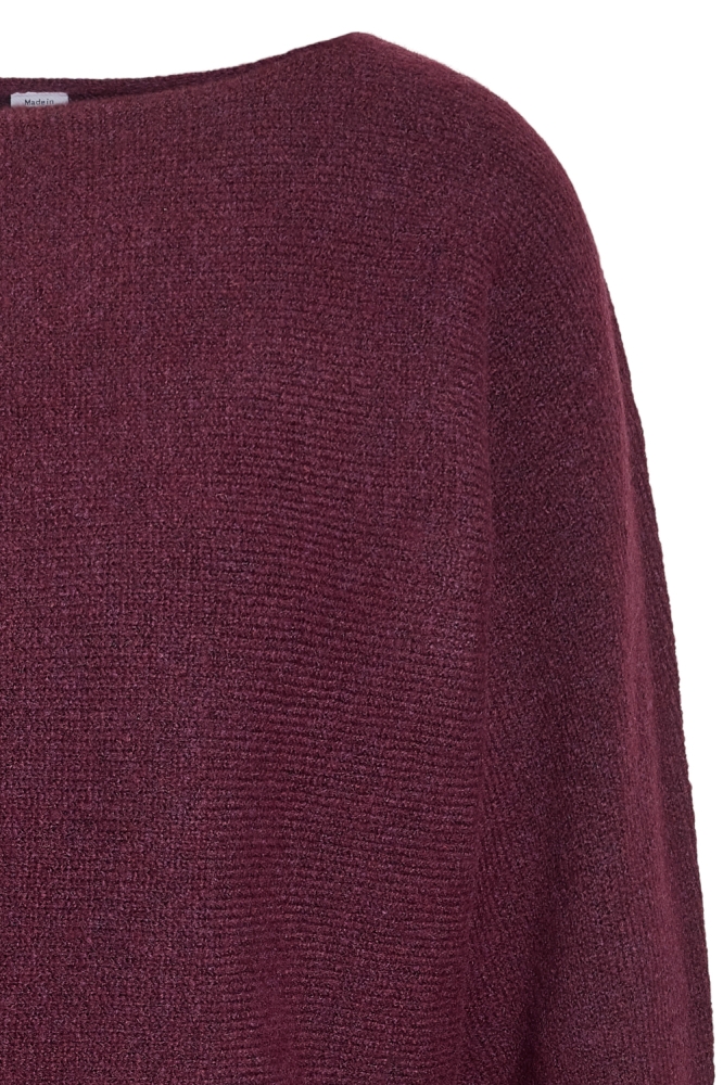 Noisy may bordeaux dames t-shirt | Close up