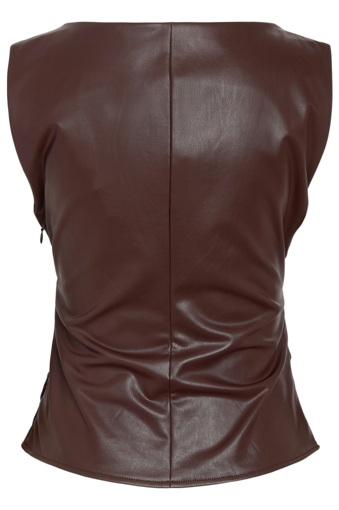 Noisy may bordeaux dames top | Achteraanzicht