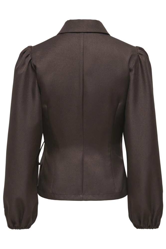 Jacqueline de Yong bruine dames blazer | Achteraanzicht