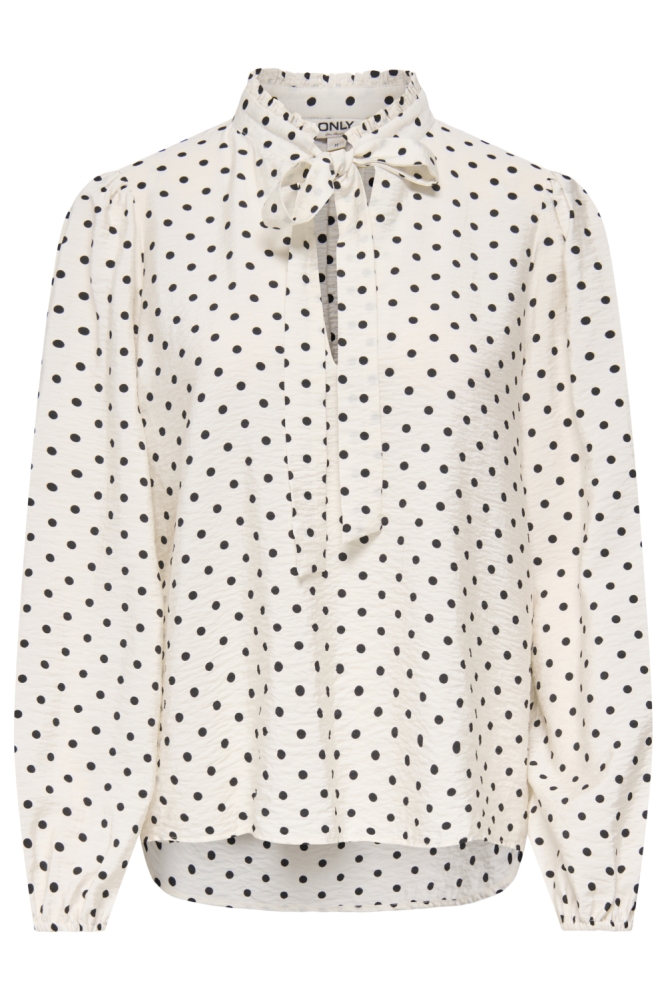 Only witte dames blouse | Vooraanzicht
