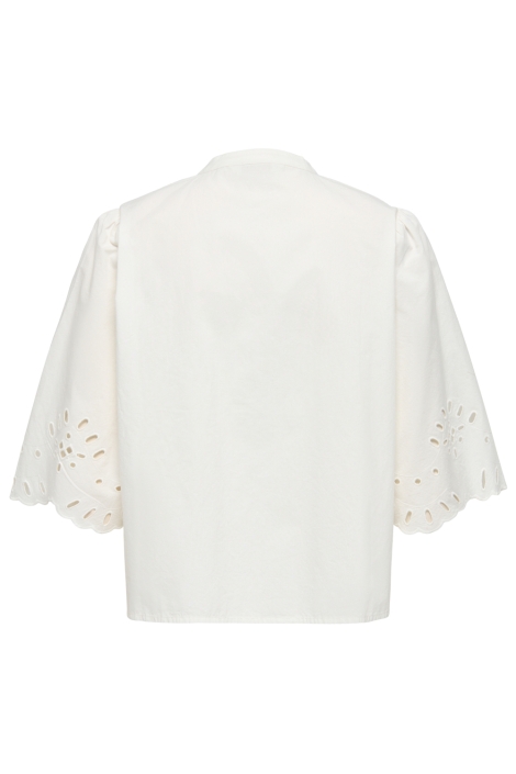 Only witte dames blouse | Achteraanzicht